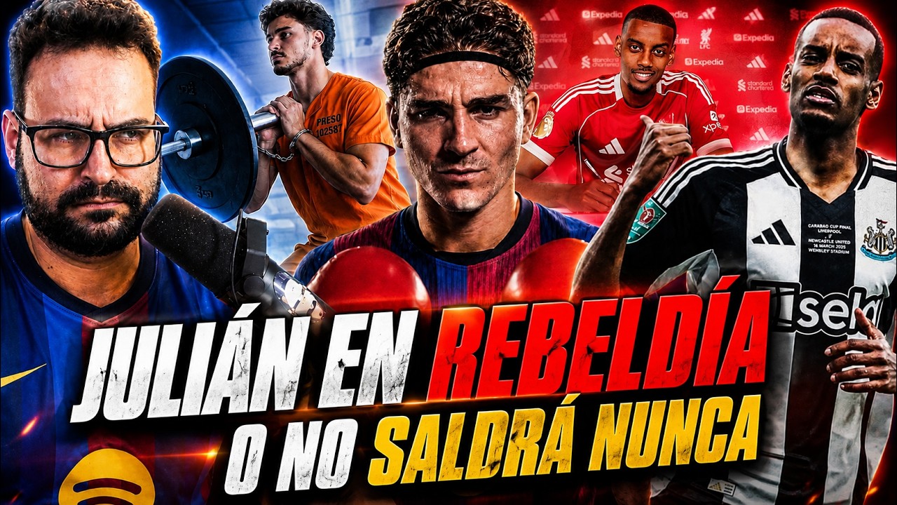 💥JULIÁN ÁLVAREZ DEBE PONERSE en REBELDÍA o NO SALDRÁ del ATLETI ¡CASO ISAK-NEWCASTLE como EJEMPLO!