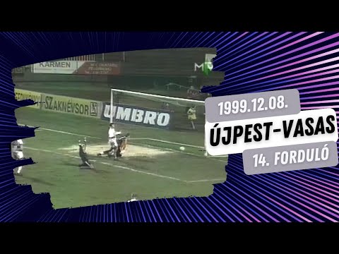 Tóth Norbi parádé! 1999-2000. 14. forduló, Újpest-Vasas 4-1