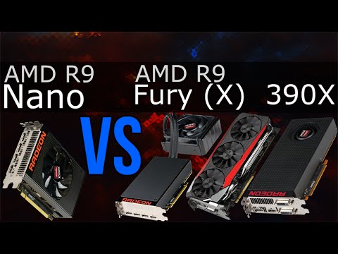 [DEUTSCH] AMD R9 Nano vs R9 Fury (X) vs R9 390X
