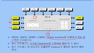 [오라클 기초 강좌] 05 - 데이터베이스 구조 - Oracle Instance, SGA, Shared Pool,  Data Buffer Cache, Redo Log Buffer