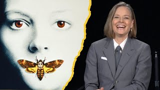 "I DIDN'T SEE IT COMING!" Jodie Foster On the Anthony Hopkins HANNIBAL LECTER Improv That Broke Her