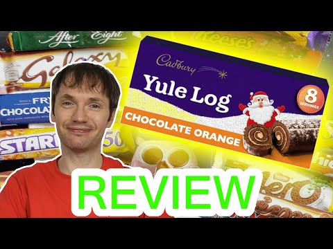 Cadbury Chocolate Orange Yule Log Review