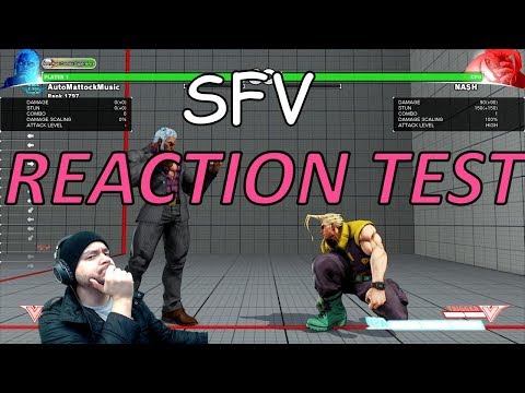 [SFV]  Reaction Test