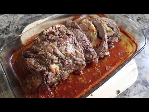 como hacer lomo de res relleno! QUE DELICIA WOW