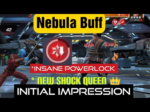 Nebula Buff | Initial Impression | #marvel #mcoc #contest