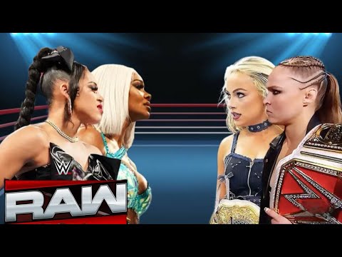 Full Match - Ronda Rousey & Liv Morgan vs Bianca Belair & Jade Cargill - WWE 2024