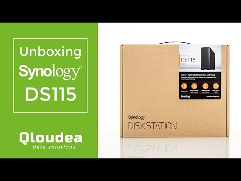 Synology DS115 Servidor NAS - Unboxing en Español