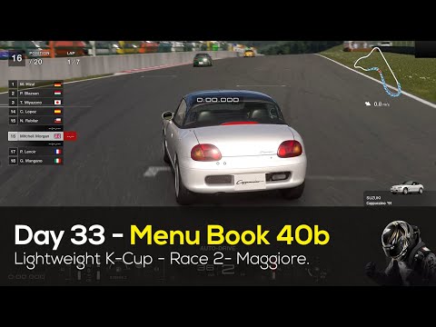 Bonus Menu Book 40 – Race 2, THANK GOODNESS for the car tuning, this was a SURPRISINGLY TOUGH RACE