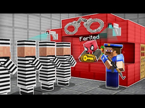 HAPİSTEN KAÇMALARINA YARDIM ETTİM - Minecraft