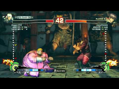 dagger459 (Rufus) vs papatiwawa (Guy) - SSF4 Arcade Edition Xbox Live Ranked Match