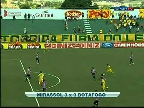 5ª Rodada Mirassol 3 X 0 Botafogo - Paulistão 2012