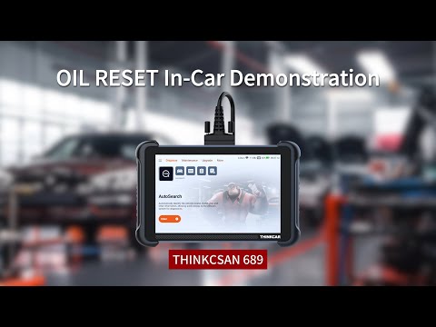How to do OIL RESET on THINKSCAN689？#diagnosis #tech #thinkcar #mechanic #shorts