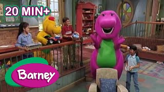 Wheels on the Bus + More Vehicles for Kids | Barney and Friends