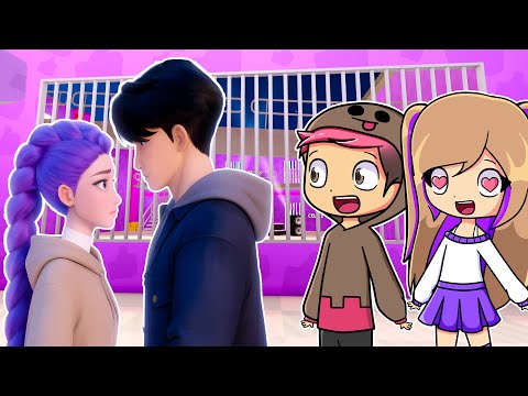 Escapamos de la PRISIÓN de RUMI Y JINU GUERRERAS KPOP en Roblox !!