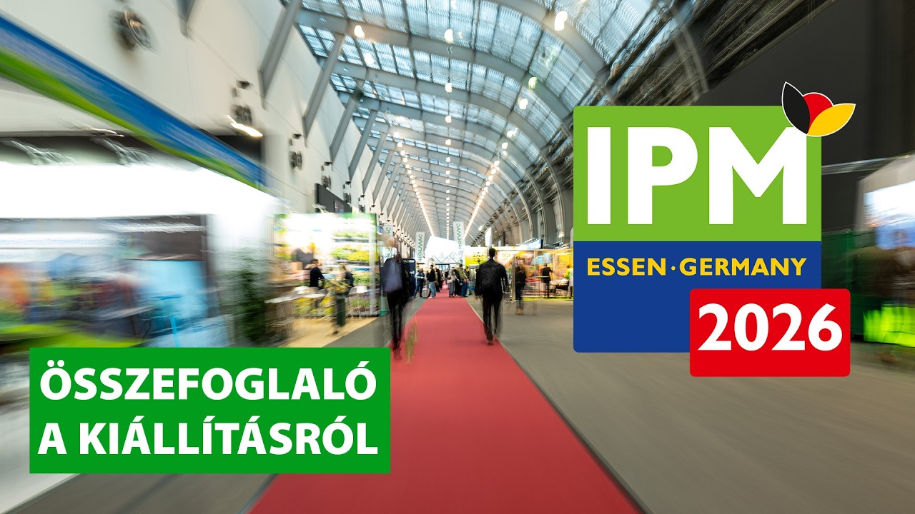 Újdonságok egyenesen Essenből - EazyCut VPS600, növényházak gyümölcs termesztőknek - IPM Essen 2026