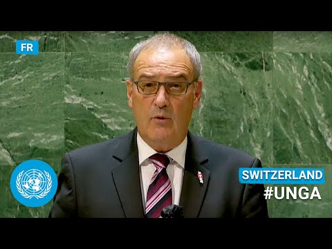 (Français) 🇨🇭 Switzerland - President Addresses United Nations General Debate, 76th Session | #UNGA