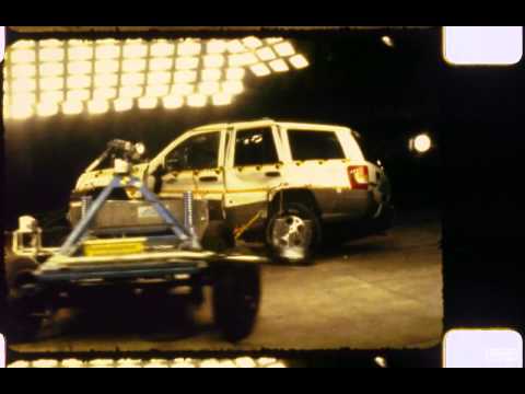 SUV Side Impact Crash Test