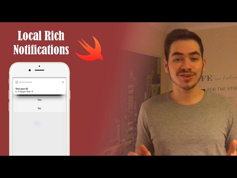 Rich Local Notifications in Swift 3 (XCode 8.2)