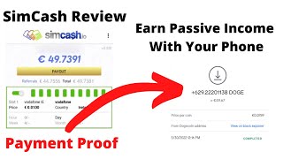 SimCash - Earn Passive Income On Your Phone ($50+ Payment Proof)