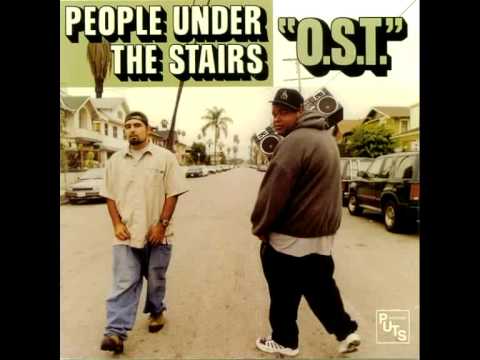 People under the stairs - acid raindrops