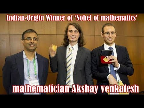 Indian-origin winner of ‘Nobel of  mathematician Akshay venkatesh