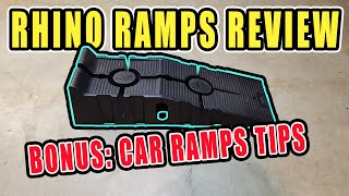 Rhino Ramps Review and Tips for Using Car Ramps