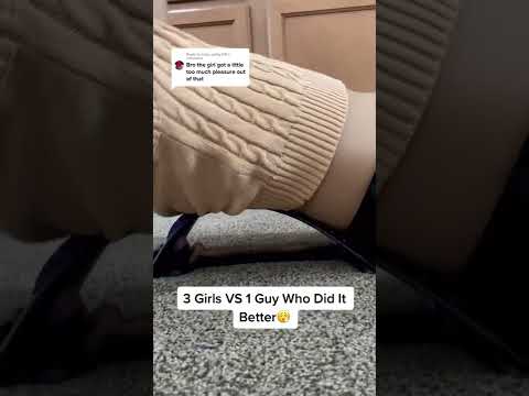 3 Girls Vs 1 Guy😏😎...