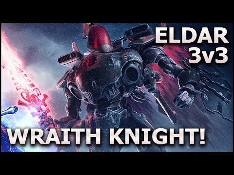 DAWN of WAR III: Puny Space Elves?! - ELDAR 3v3 Gameplay (Beta) ft. Wraithknight
