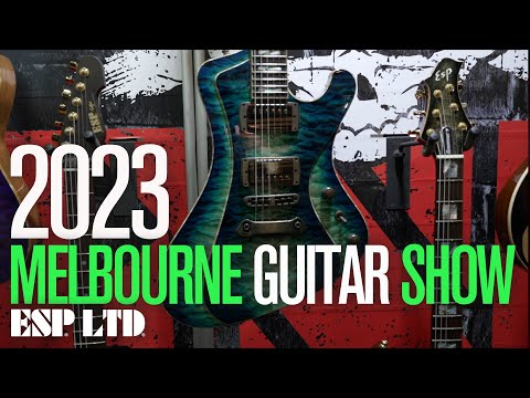 ESP Guitars Australia at the 2023 Melbourne Guitar Show
