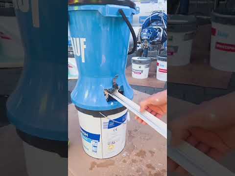 B+M Spachtel-Spektakel mit Knauf Gips #baustelle #handwerk #building #team #knauf #trockenbau