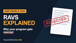 What Safety Program Does ISNetworld Require? (RAVS Explained) | TailgateDocs