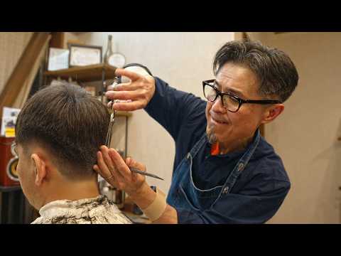 💈Japanese Barber Mr. Ken Does It All – Old School ASMR Full Barbering Service [Go To Sleep]