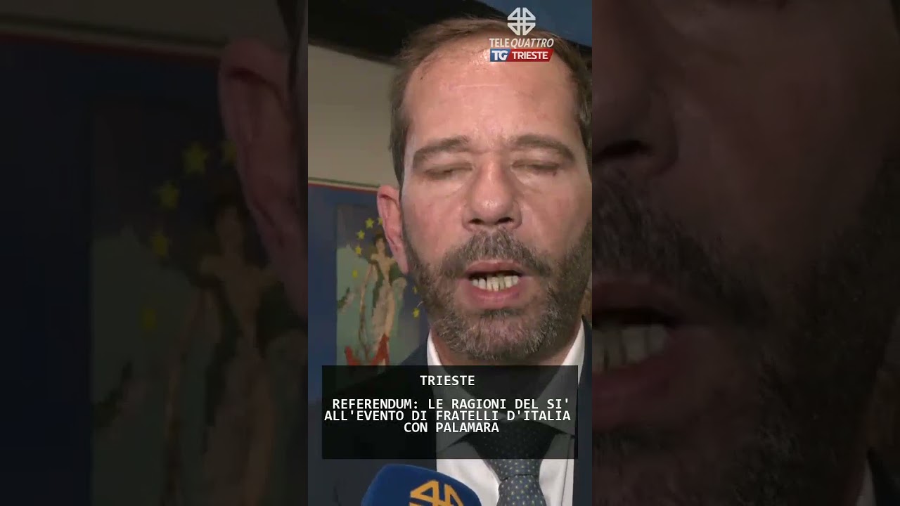 REFERENDUM: REASONS FOR THE YES VOTE AT THE BROTHERS OF ITALY EVENT WITH PALAMARA | March 9, 2026