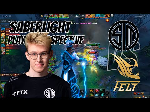 TSM SabeRLighT- [Razor] PLAYER PERSPECTIVE | TSM VS FELT #saberlight #razor #dota2
