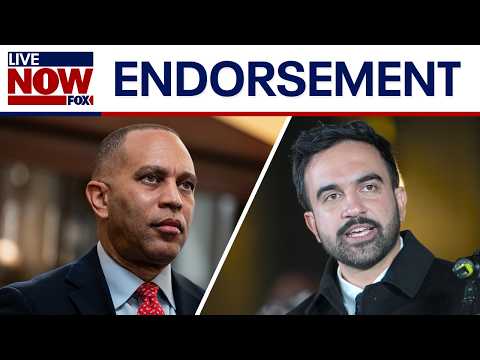 Video | Hakeem Jeffries endorses Zohran Mamdani for NYC mayor