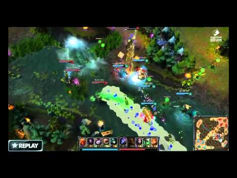 LOL CHAMPIONS SUMMER 2014 (NaJin W Shield vs. JINAIR Falcons) Match2