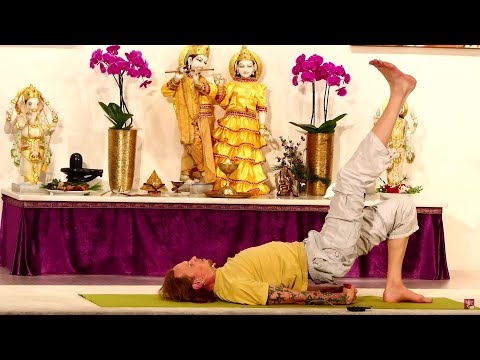 Yoga Mittelstufe "Faszientraining" mit Mahindra - Yoga Vidya Live - 09:15 Uhr 27.06.2021