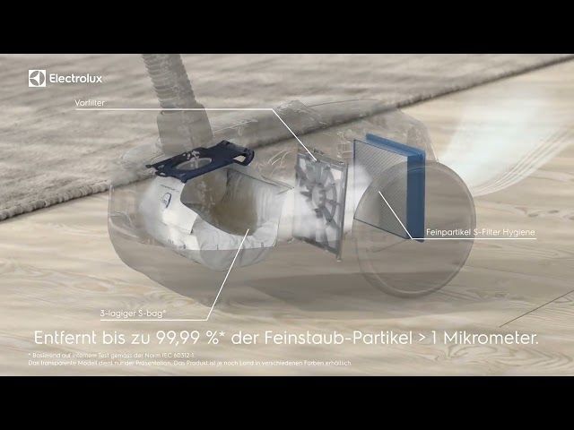 Video teaser for Electrolux 600 Staubsauger mit Beutel