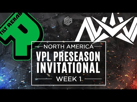 Tilt Rehab vs Nova - North America - Week 1 - Vainglory Premier League Preseason Invitational