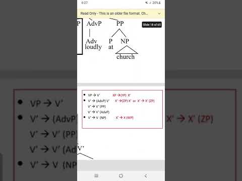 #Syntax# X-bar Theory/Ch.6