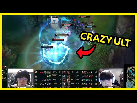 Funny Sett ult saves Kindred in LCK