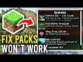 How To Fix Texture Pack Not Working In Minecraft Full Guide