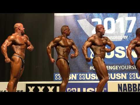 1st Group Comparisons - Masters Over 40 - USN NABBA Britain Final 2017