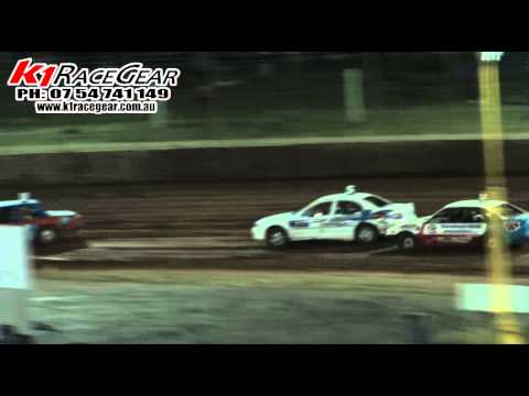 Modified Sedans - Heat 5 - Coal Country Cup - Moranbah Speedway - 22.06.2013