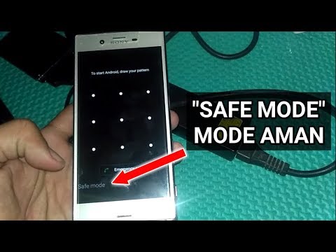 Cara Menghilangkan Mode Aman Sony Xperia Docomo Semua Tipe | How To Remove Safe Mode On Sony Xperia