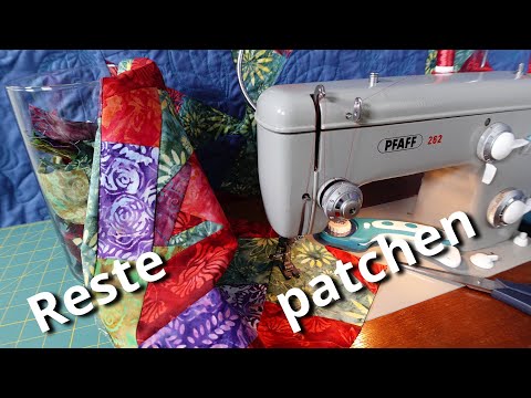 Leftovers patchwork to your heart's content - not only for beginners