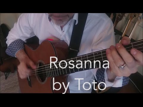 Rosanna - Toto - Fingerstyle Acoustic Guitar Cover by Sean Harkness