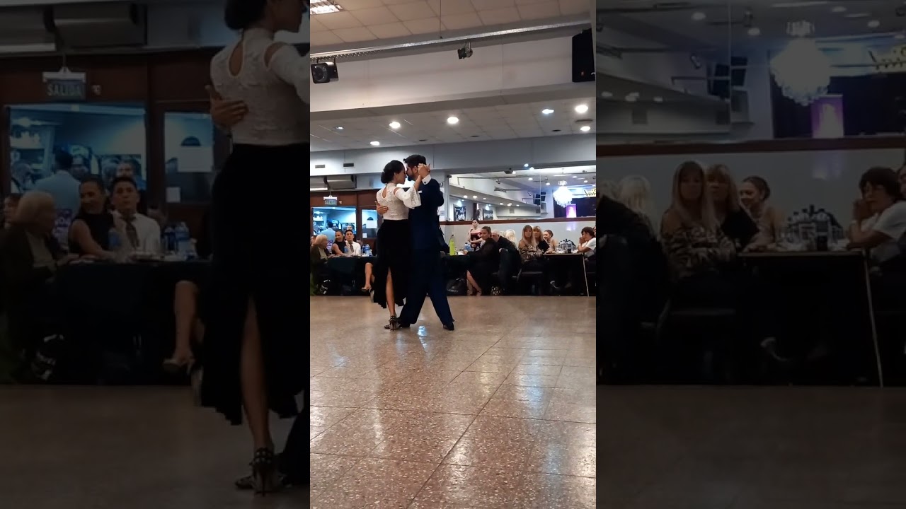 Cristian Correa y Natalia Galain campeonato de baile de la ciudad 2023, vals 3