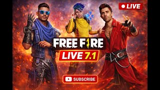 🔴 FREE FIRE LIVE | Nonstop Action 🔥 | Live 7.1 || ghost killer f