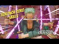 Roronoa Zoro Skills One Piece Odyssey